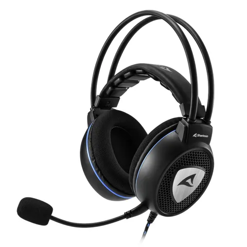 Sharkoon SGH10 Multiplattform-Headset – Schwarz – Bild 3