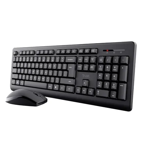 Trust Primo Wireless Desktopset DE – Schwarz – Bild 2