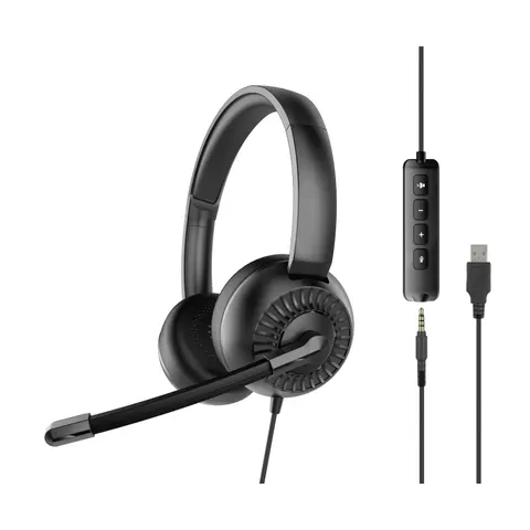 Speedlink METIS USB Stereo Headset, schwarz – Bild 2
