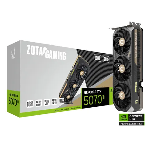 ZOTAC GAMING GeForce RTX 5070 Ti SOLID Core 16GB – Bild 2