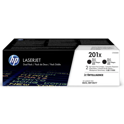 HP Original 201X Toner - schwarz Doppelpack (CF400XD) – Bild 4