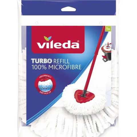 vileda TURBO REFILL Wischmopp-Ersatzkopf – Bild 2
