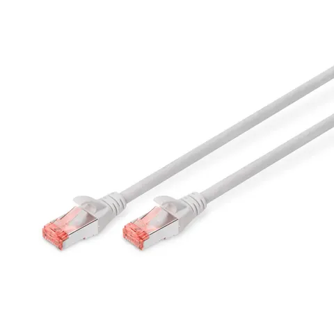 DIGITUS Patchkabel, Kat. 6, S/FTP, 0,25 m, grau – Bild 4