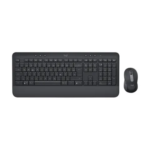 Logitech Wireless Keyboard+Mouse MK650 black retail – Grau – Bild 2