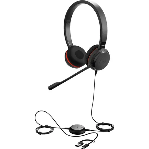 Jabra Evolve 30 II MS stereo - Headset – Schwarz – Bild 2
