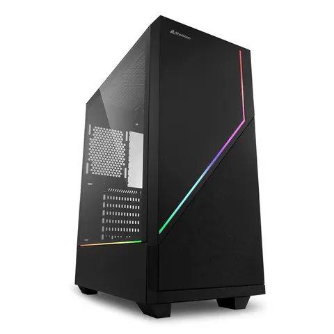 Sharkoon PC Gehäuse RGB FLOW ATX schwarz – Bild 2