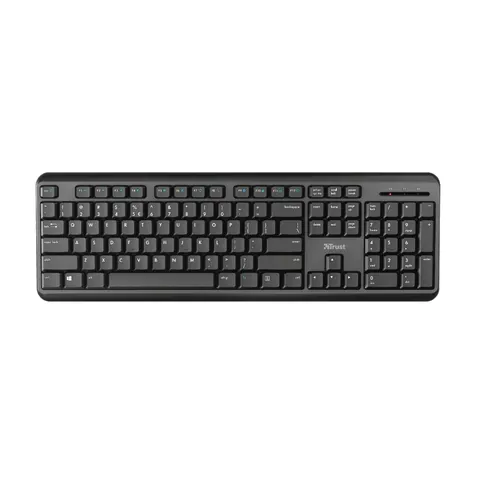 Trust TK-350 keyboard – Schwarz – Bild 2