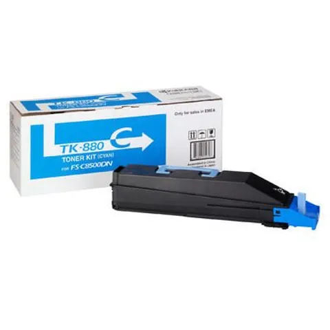 Kyocera TK-880C - Cyan - Toner – Bild 2