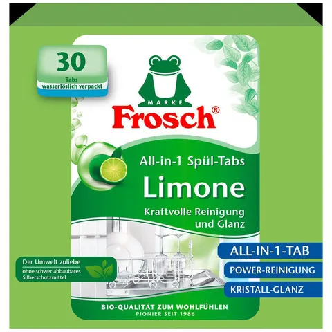 Frosch® Spülmaschinentabs Limone 30 St. – Bild 2