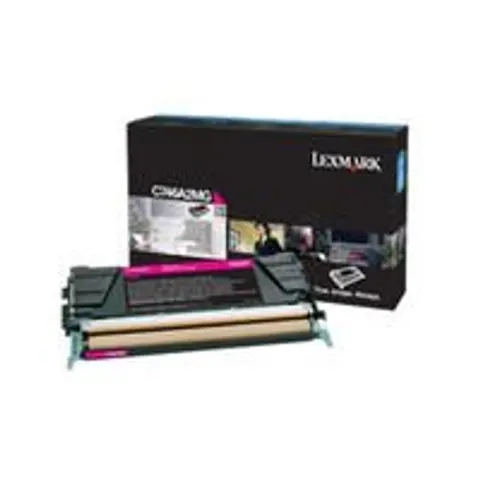 Original Lexmark C746A3MG Toner magenta – Bild 2