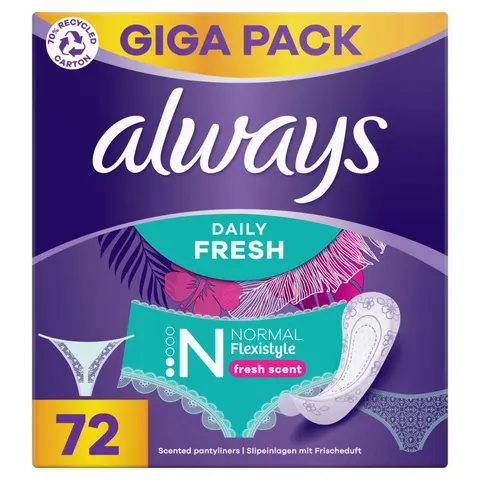 always Slipeinlage Daily Fresh Flexistyle Normal, Gigapack – Bild 3