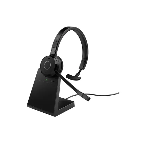 Jabra Evolve 65 TE MS Mono Headset On-Ear – Schwarz – Bild 2