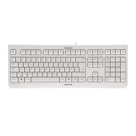 CHERRY KC 1000 keyboard – Weiß – Bild 3