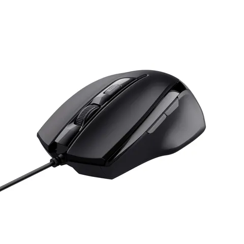 TRUST Voca Comfort Maus – Schwarz – Bild 2
