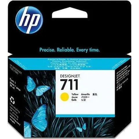 HP 711 (CZ136A) Druckerpatrone 3x Gelb - Multipack – Bild 4