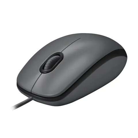 Logitech M100 Maus – Schwarz – Bild 3