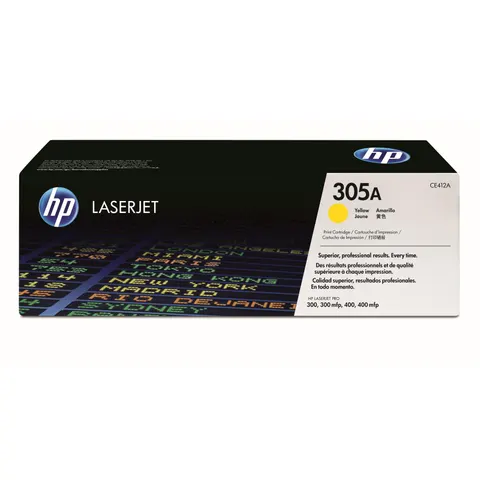 HP 305A (CE412A) - Gelb - Toner – Bild 3