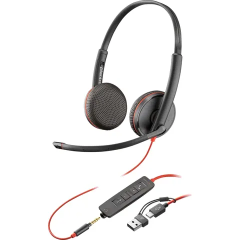 Poly Blackwire 3225 Stereo USB-C/A/3,5mm – Bild 3