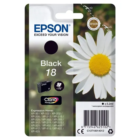 Epson Daisy Singlepack Black 18 Claria Home Ink – Bild 3