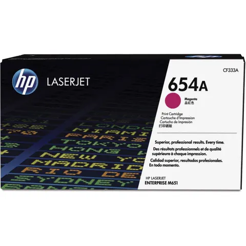 HP 654A (CF333A) - Magenta - Toner – Bild 4
