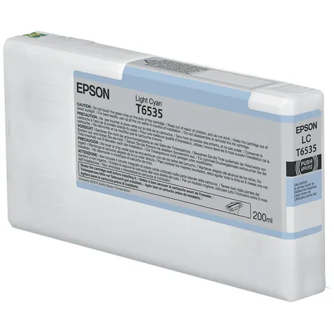 Tinte T6535 Light Cyan, 200 ml - Epson Partner – Bild 3