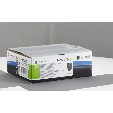 Lexmark 74C20Y0 - Gelb - Toner – Bild 3