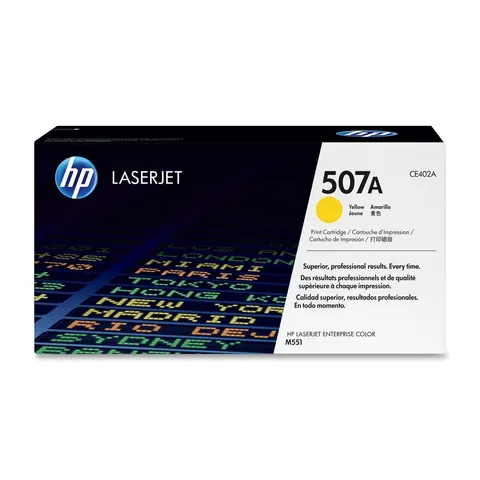 HP 507A (CE402A ) - Gelb - Toner – Bild 4