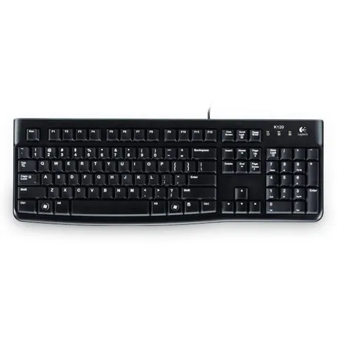Logitech USB Keyboard K120 black retail – Bild 3