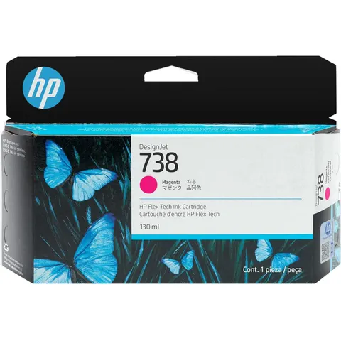 HP 738 (498N6A) - Magenta - Druckerpatrone – Bild 4