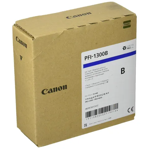 Patrone Canon PFI-1300B blue – Bild 3