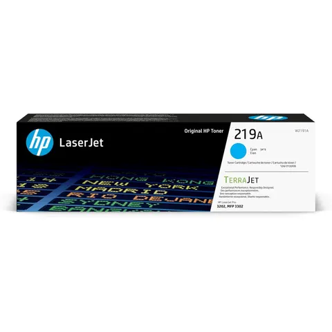 HP 219A (W2191A) - Cyan - Toner – Bild 4