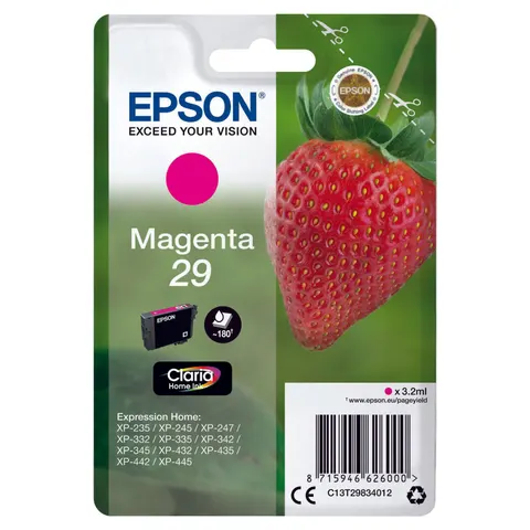 EPSON 4LB Singlepack Magenta 29 Claria – Bild 3