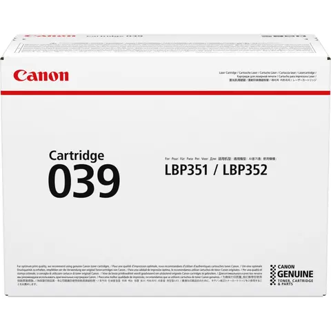 Canon 039 toner cartridge – Bild 3