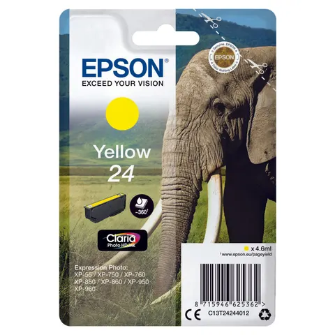 Epson 24 (C13T24244012) - Gelb - Druckerpatrone – Bild 2