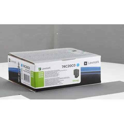 Lexmark 74C20C0 - Cyan - Toner – Bild 3
