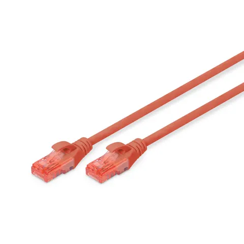 DIGITUS Patchkabel, Kat.6, U/UTP, 0,50 m, rot – Bild 3