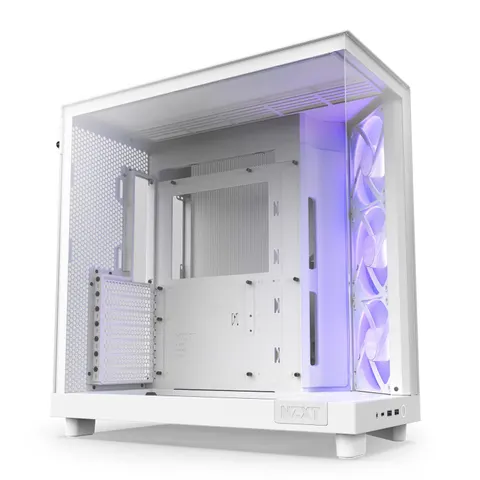 NZXT H6 Flow RGB – Weiß – Bild 2