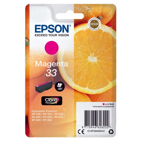 EPSON 1LB Singlepack Magenta 33 Claria – Bild 3