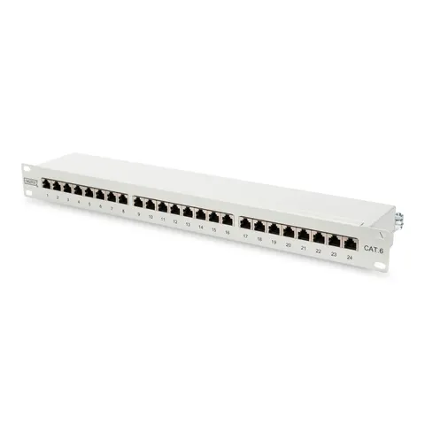 Digitus CAT 6 Patch Panel 24-port RJ45 geschirmt – Bild 3