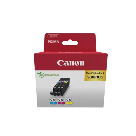Canon CLI-526C/M/Y - 3-farbig - Druckerpatrone - Multipack – 679280 – Bild 2