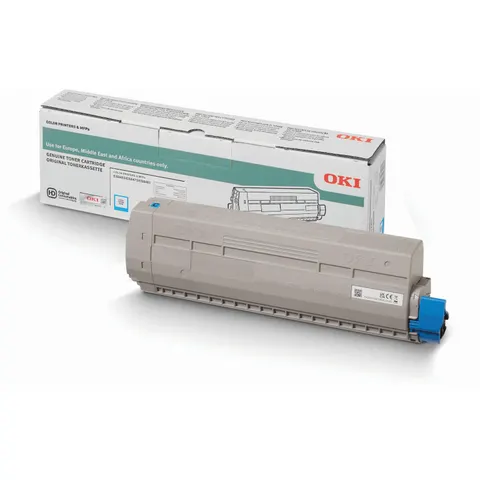 OKI Original Toner 45862821 cyan – Bild 2
