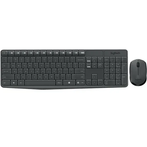 Logitech MK235 Wireless-Combo – Schwarz – Bild 2