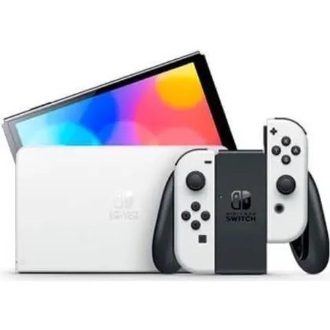 Nintendo Switch OLED weiß-schwarz – Bild 2