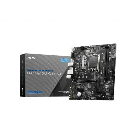 MSI Pro H610M-G DDR4 – Schwarz – Bild 3