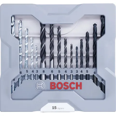 Bosch 15tlg. Gemischtes Bohrer-Set – Bild 2