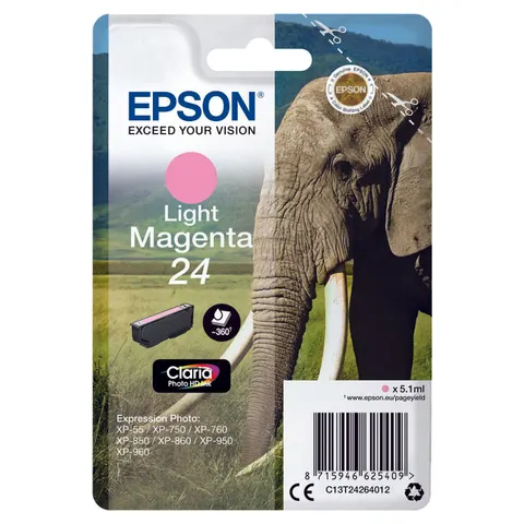 Epson 24 (C13T24264012) - Hellmagenta - Druckerpatrone – Bild 4