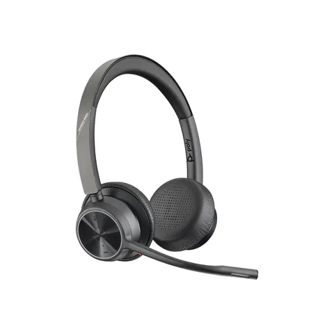 HP Poly Voyager 4320 USB-A Headset – Schwarz – Bild 2