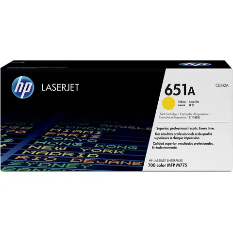 HP 651A (CE342A) - Gelb - Toner – Bild 4