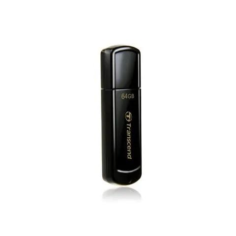 TRANSCEND 64GB USB Stick JETFLASH 350 – Schwarz – Bild 2