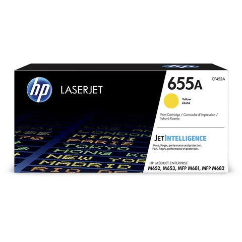 HP 655A (CF452A) - Gelb - Toner – Bild 4